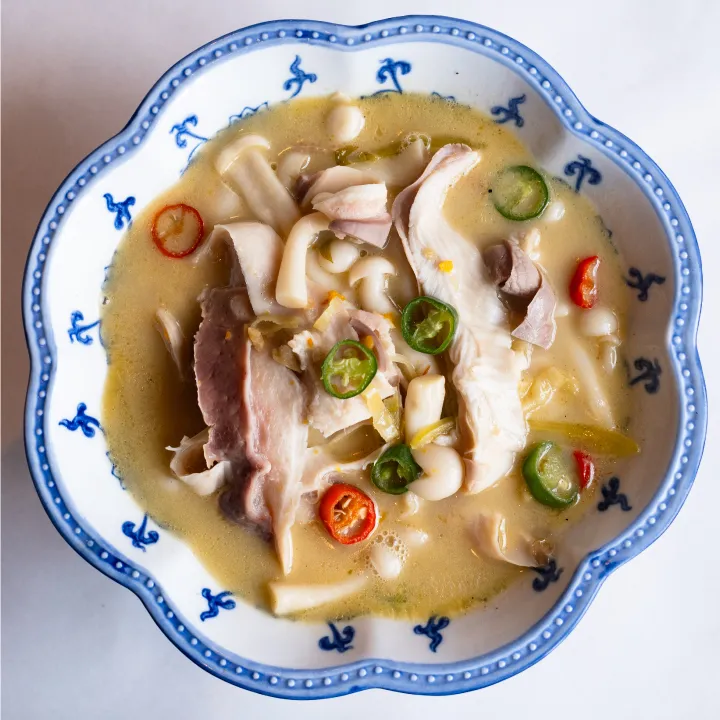 Suan Cai Pig Stomach Soup